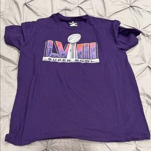 Super Bowl Kids Purple T-Shirt